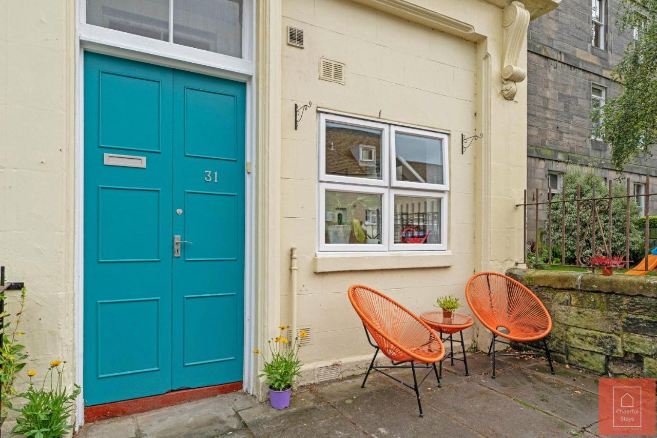 Cheerful Stays: Spacious Flat In Vibrant Leith Edimburgo Exterior foto