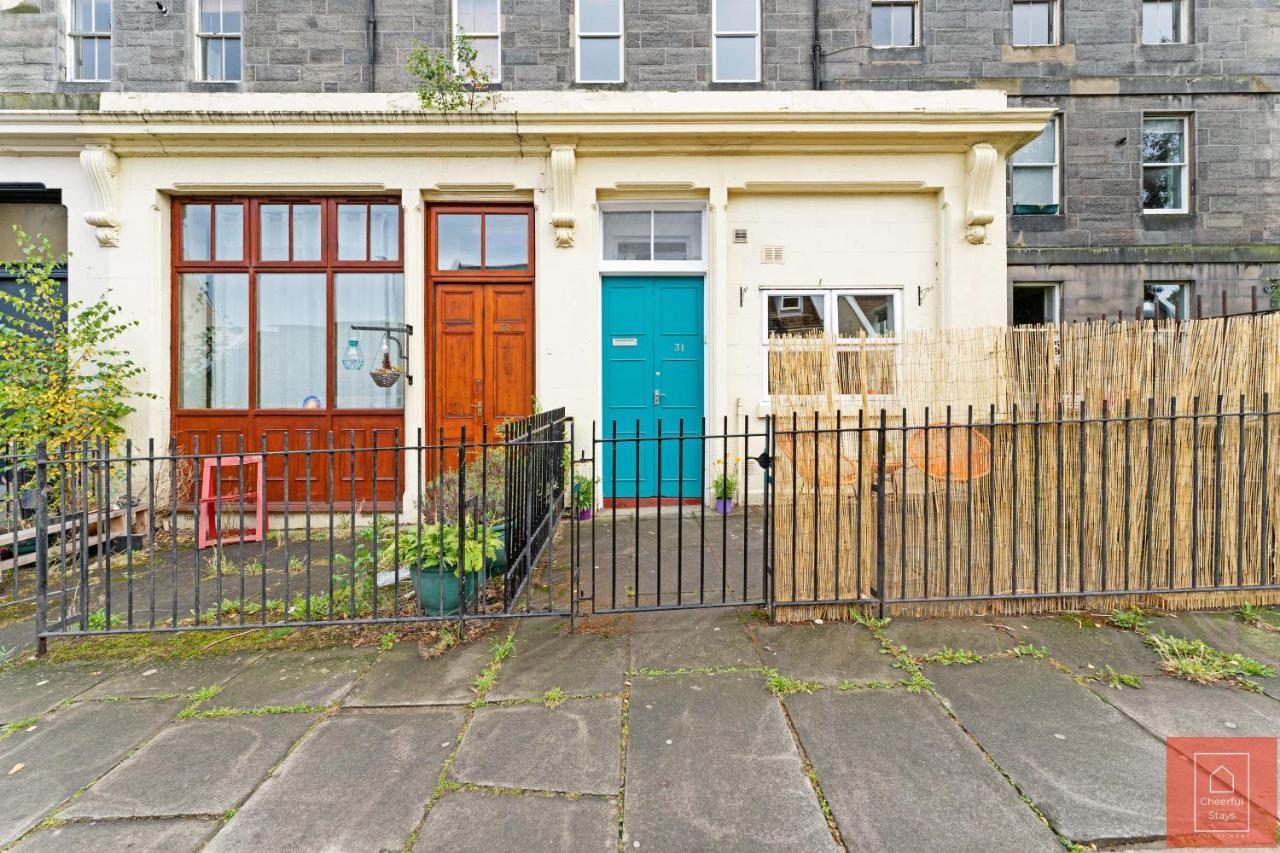 Cheerful Stays: Spacious Flat In Vibrant Leith Edimburgo Exterior foto