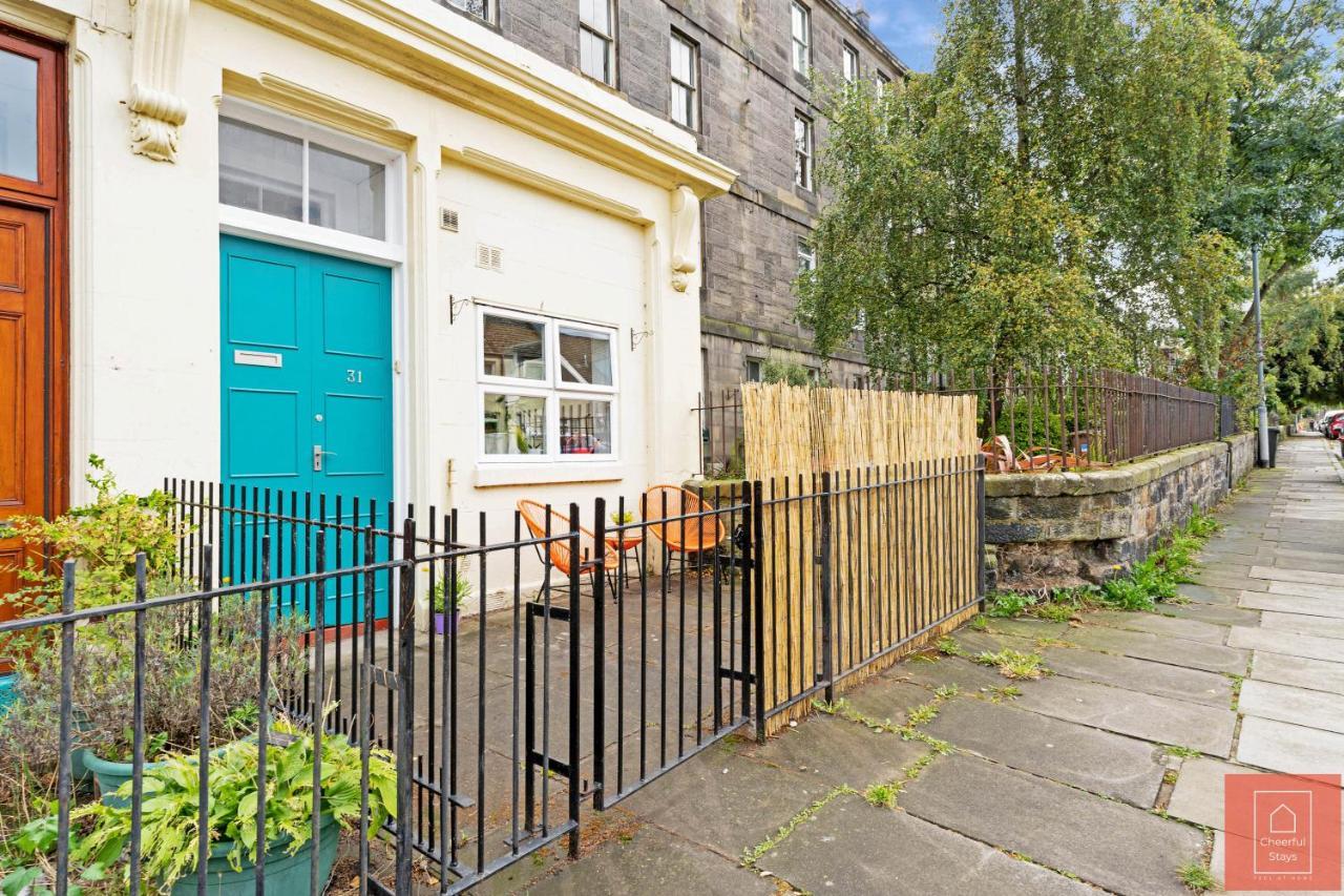 Cheerful Stays: Spacious Flat In Vibrant Leith Edimburgo Exterior foto